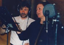 Έλενα Γιαννακάκη - Δημήτρης Αντωνακάκης 1996 Αθήνα στο στούντιο ηχογράφηση (θα σε περιμένω) Νησιώτικο Μπάλος